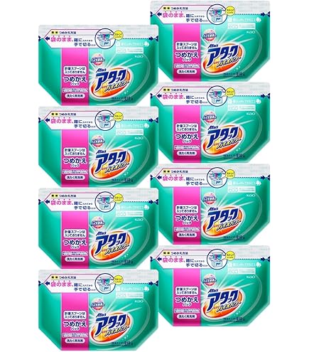 Amazon | 花王 アタック高活性バイオパワー 本体 900g + 詰替 810g (×3